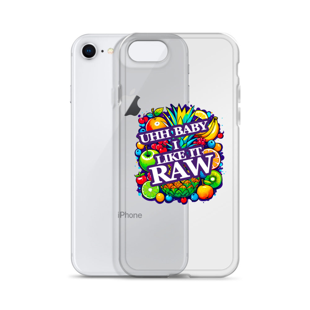 Uhh Baby I Like It Raw Clear Case for iPhone®