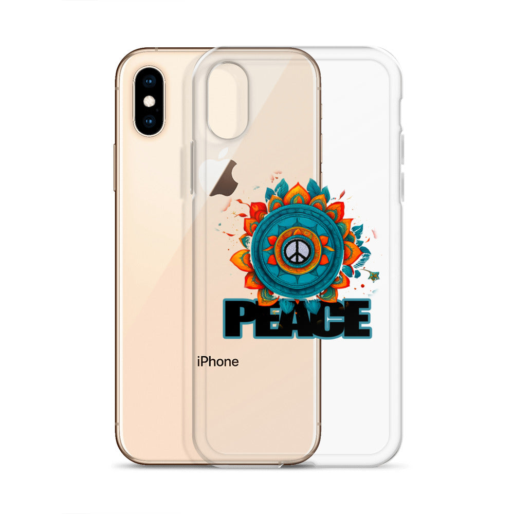 Peace Clear Case for iPhone®