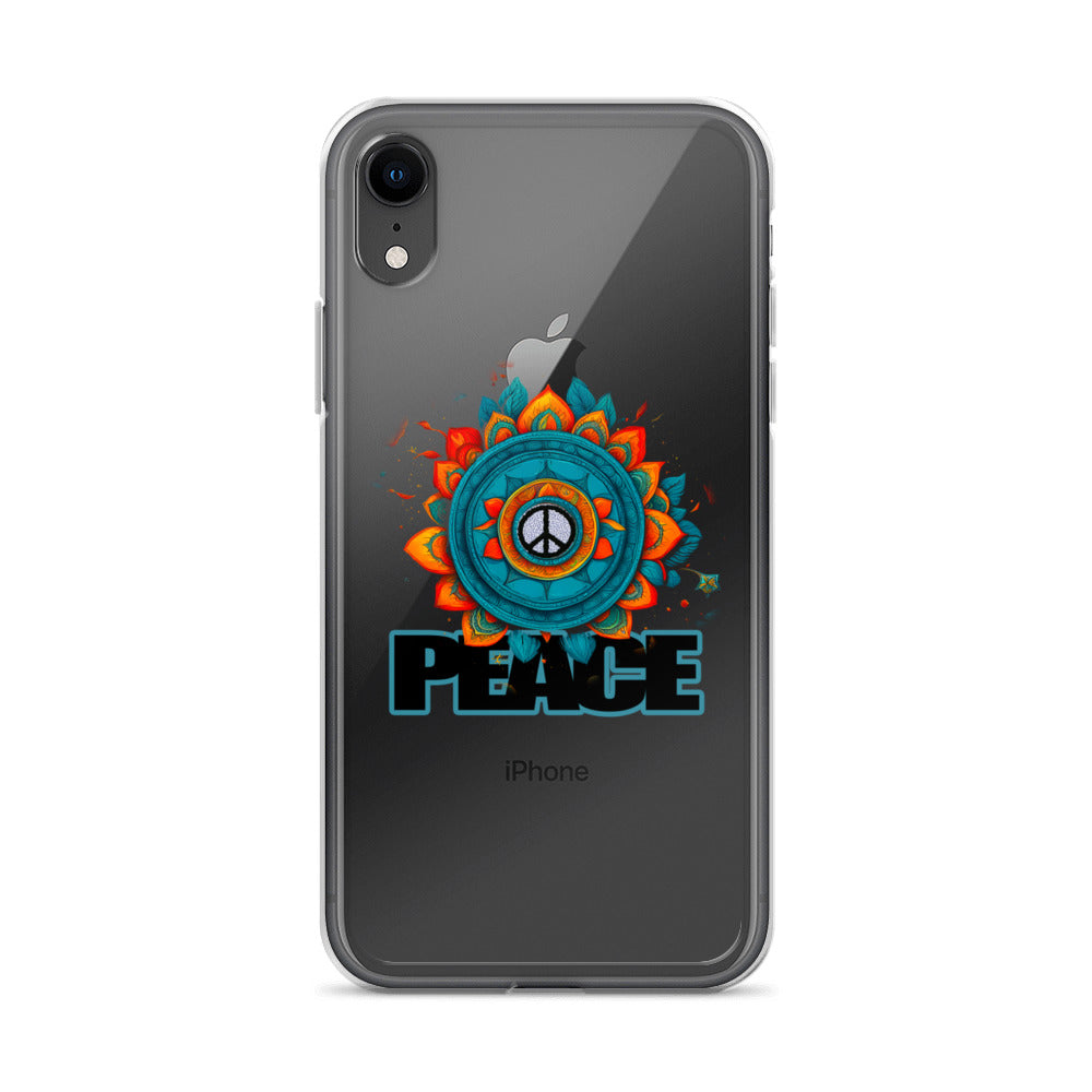 Peace Clear Case for iPhone®