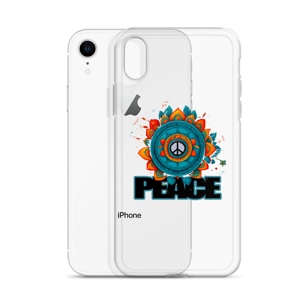 Peace Clear Case for iPhone®