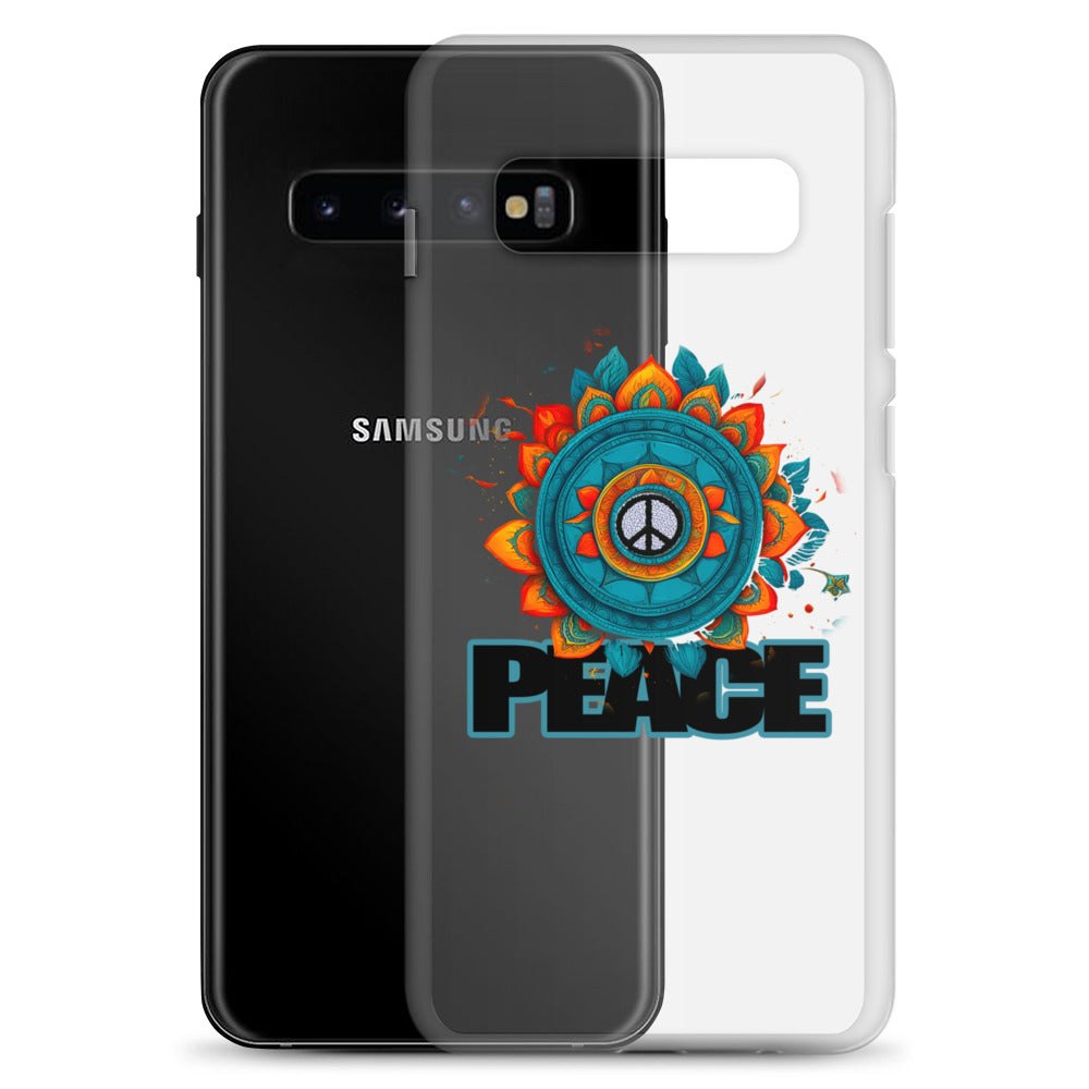 Peace Clear Case for Samsung®