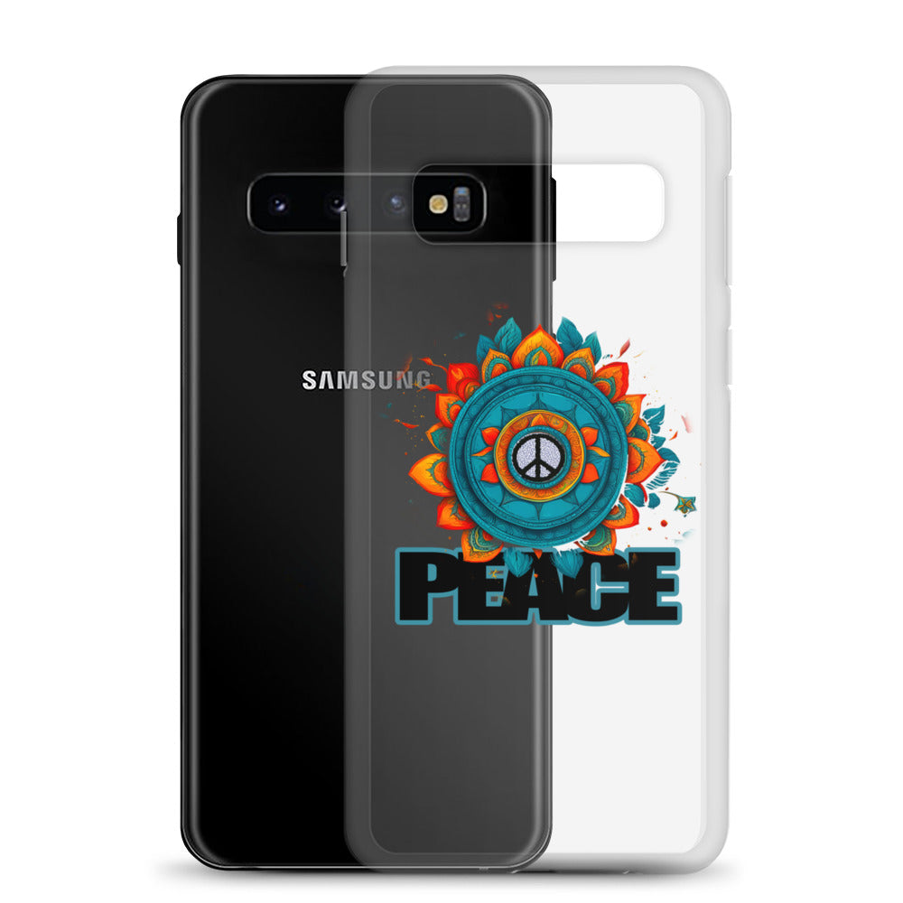 Peace Clear Case for Samsung®