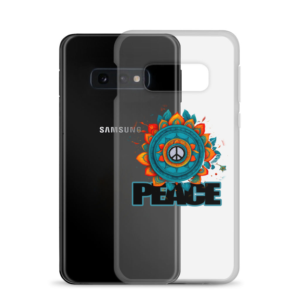 Peace Clear Case for Samsung®