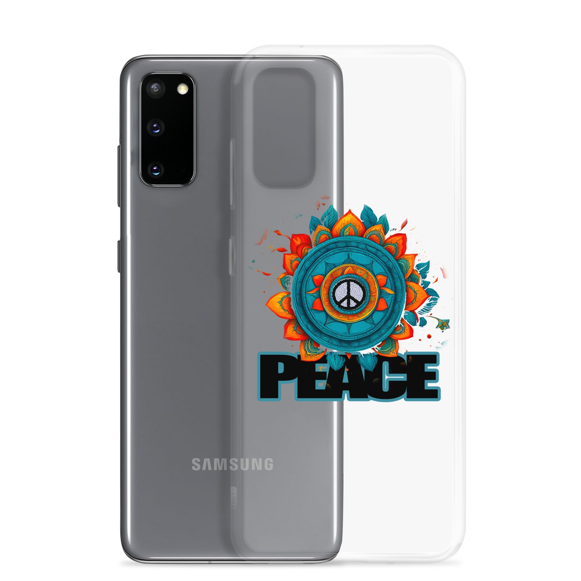 Peace Clear Case for Samsung®