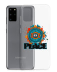 Peace Clear Case for Samsung®