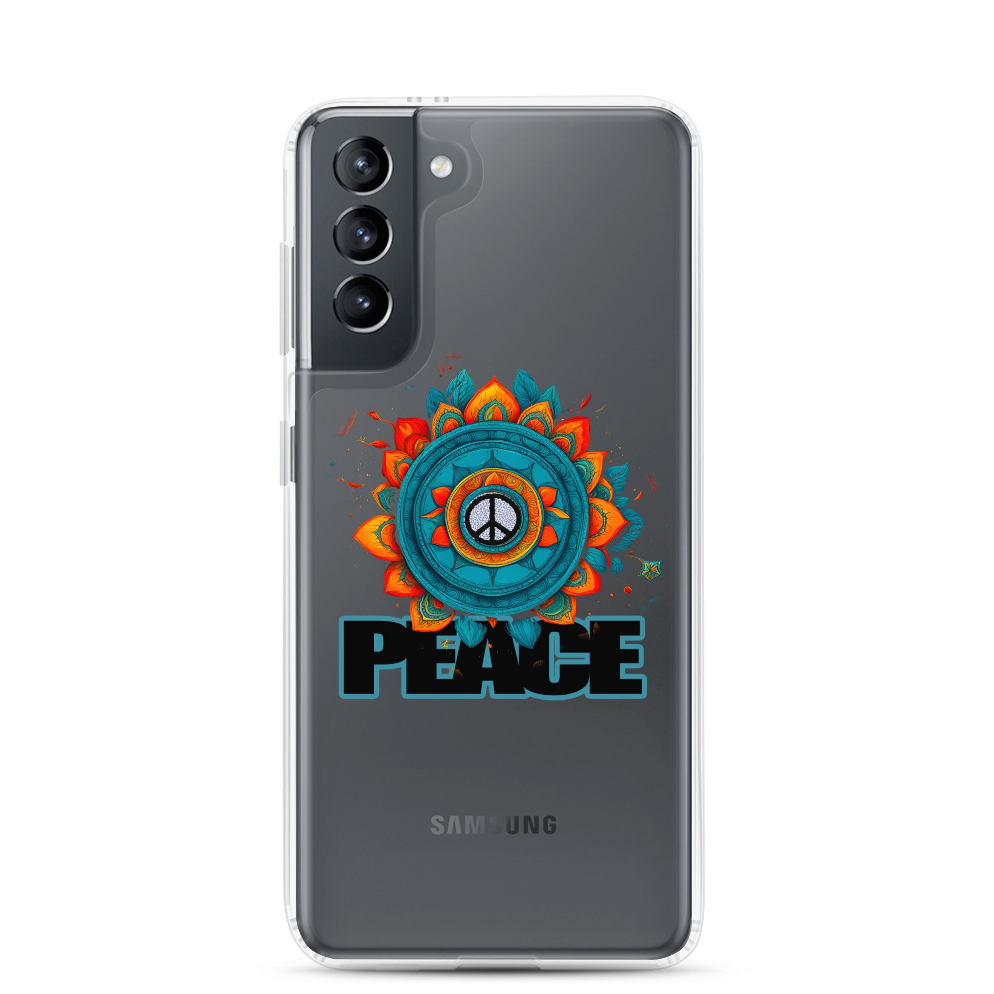 Peace Clear Case for Samsung®