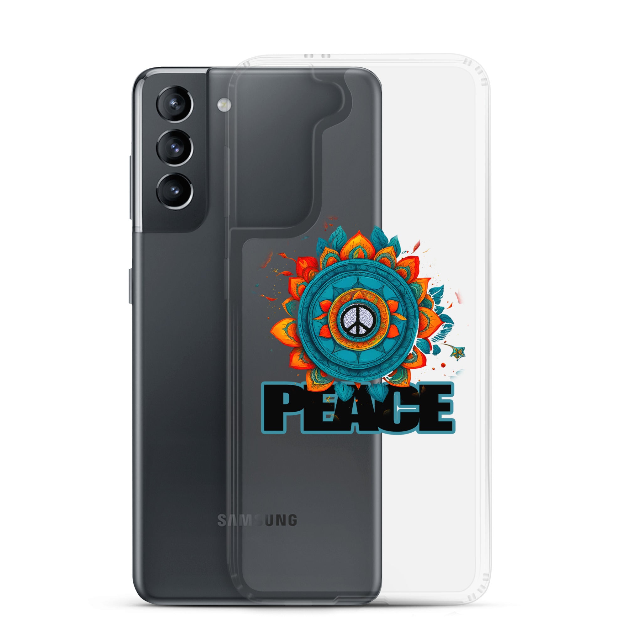 Peace Clear Case for Samsung®