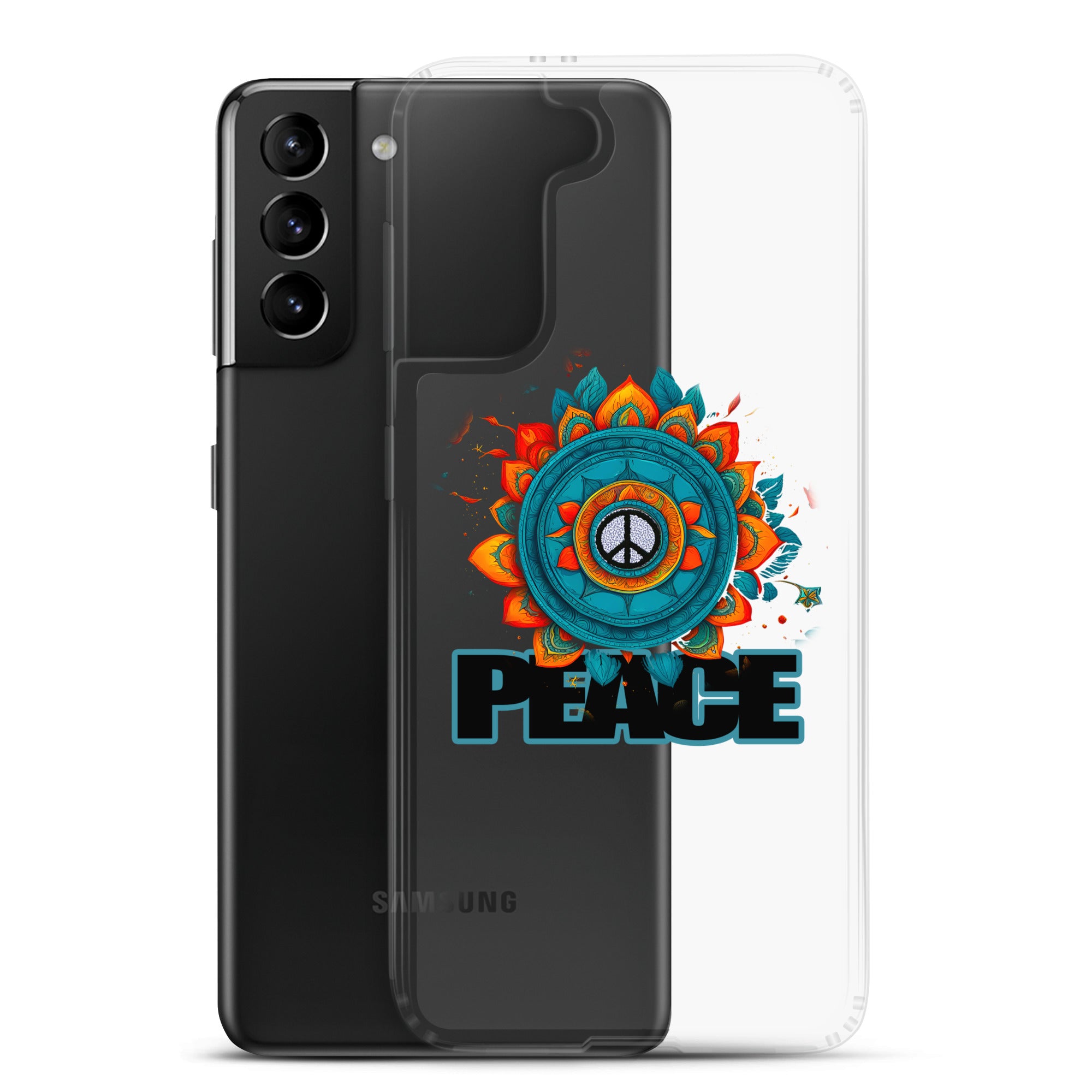 Peace Clear Case for Samsung®