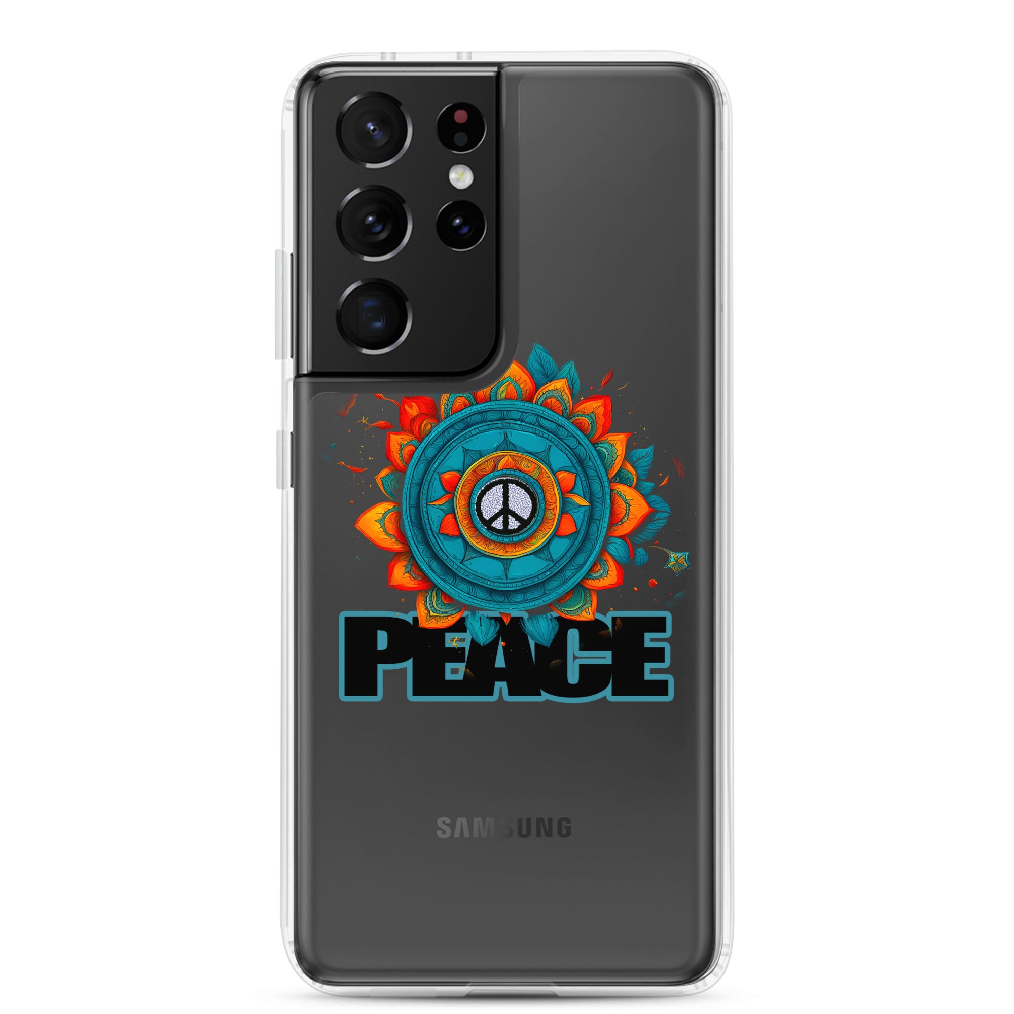 Peace Clear Case for Samsung®