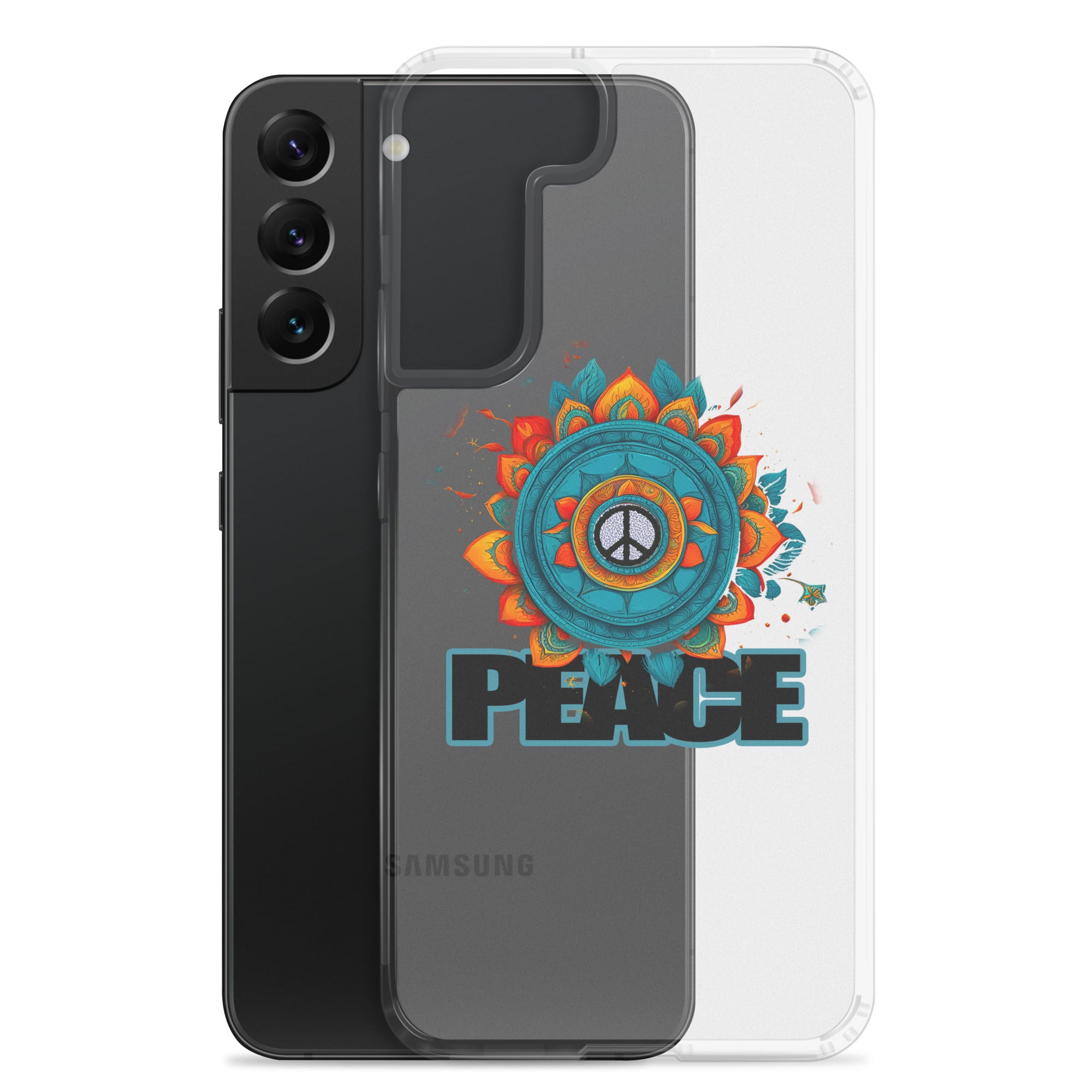 Peace Clear Case for Samsung®