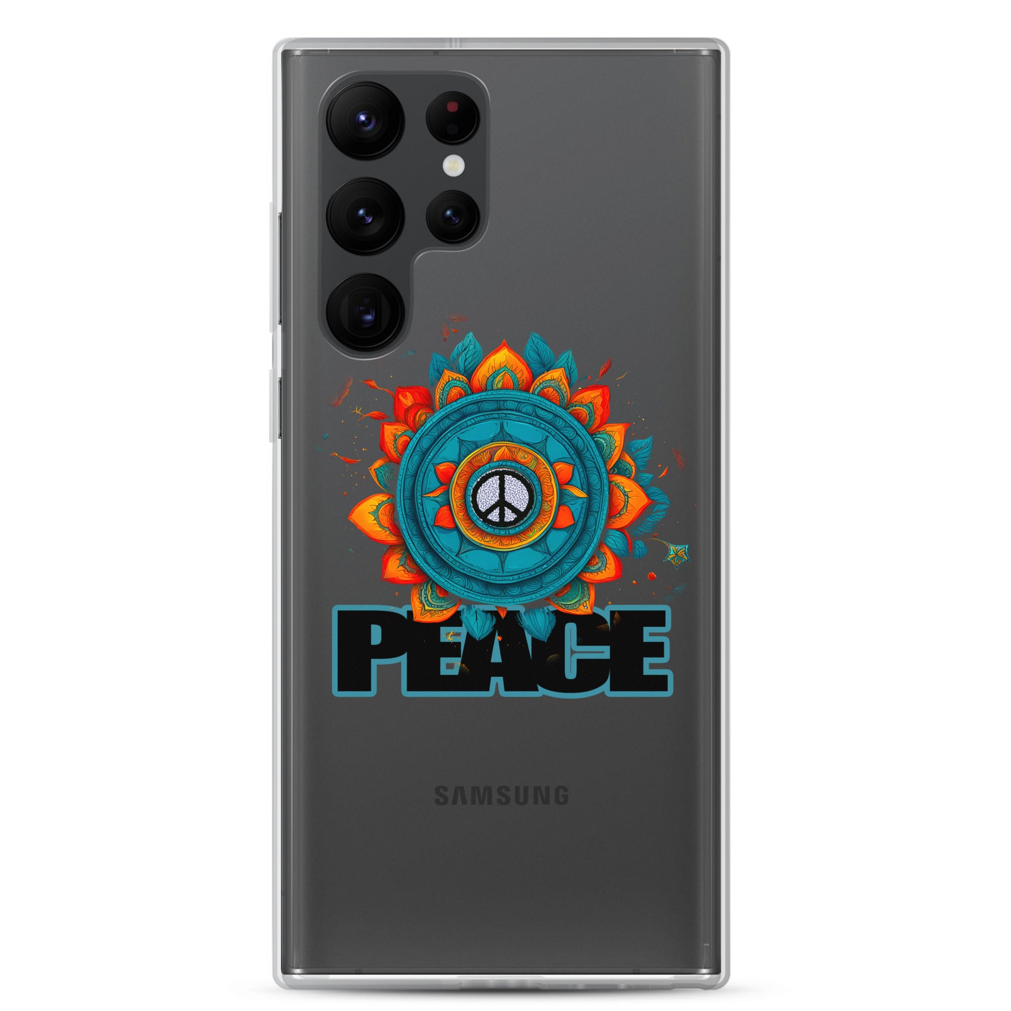 Peace Clear Case for Samsung®