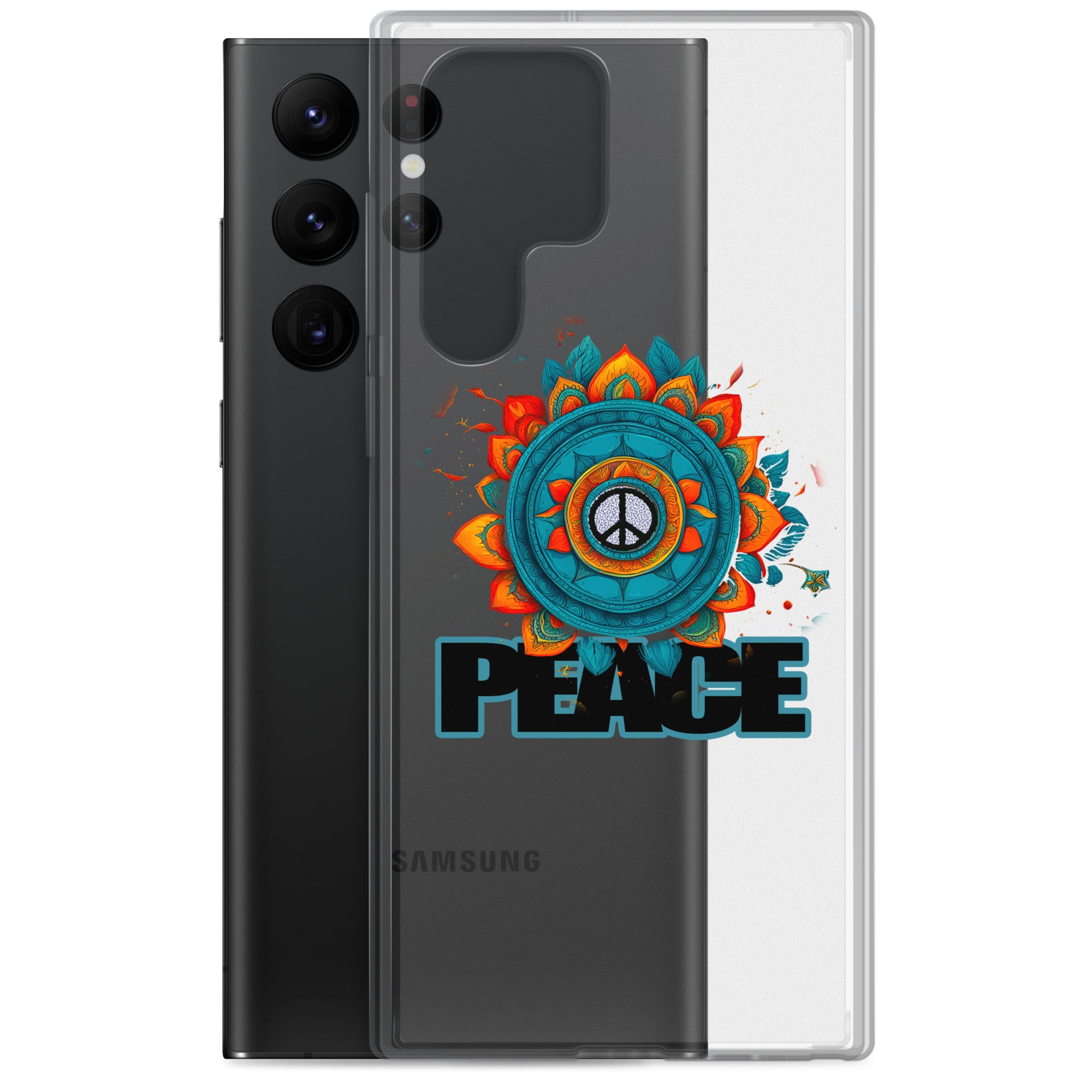 Peace Clear Case for Samsung®