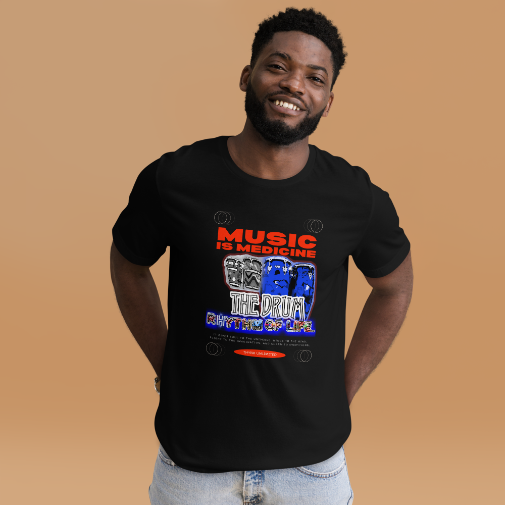 Unisex Music is Medicine T-Shirt