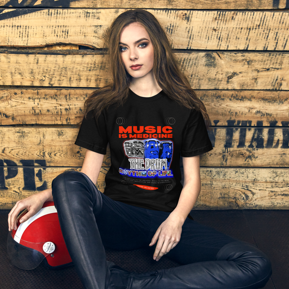 Unisex Music is Medicine T-Shirt